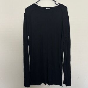 Zara Black Long Sleeve thin sweater Men’s L #28